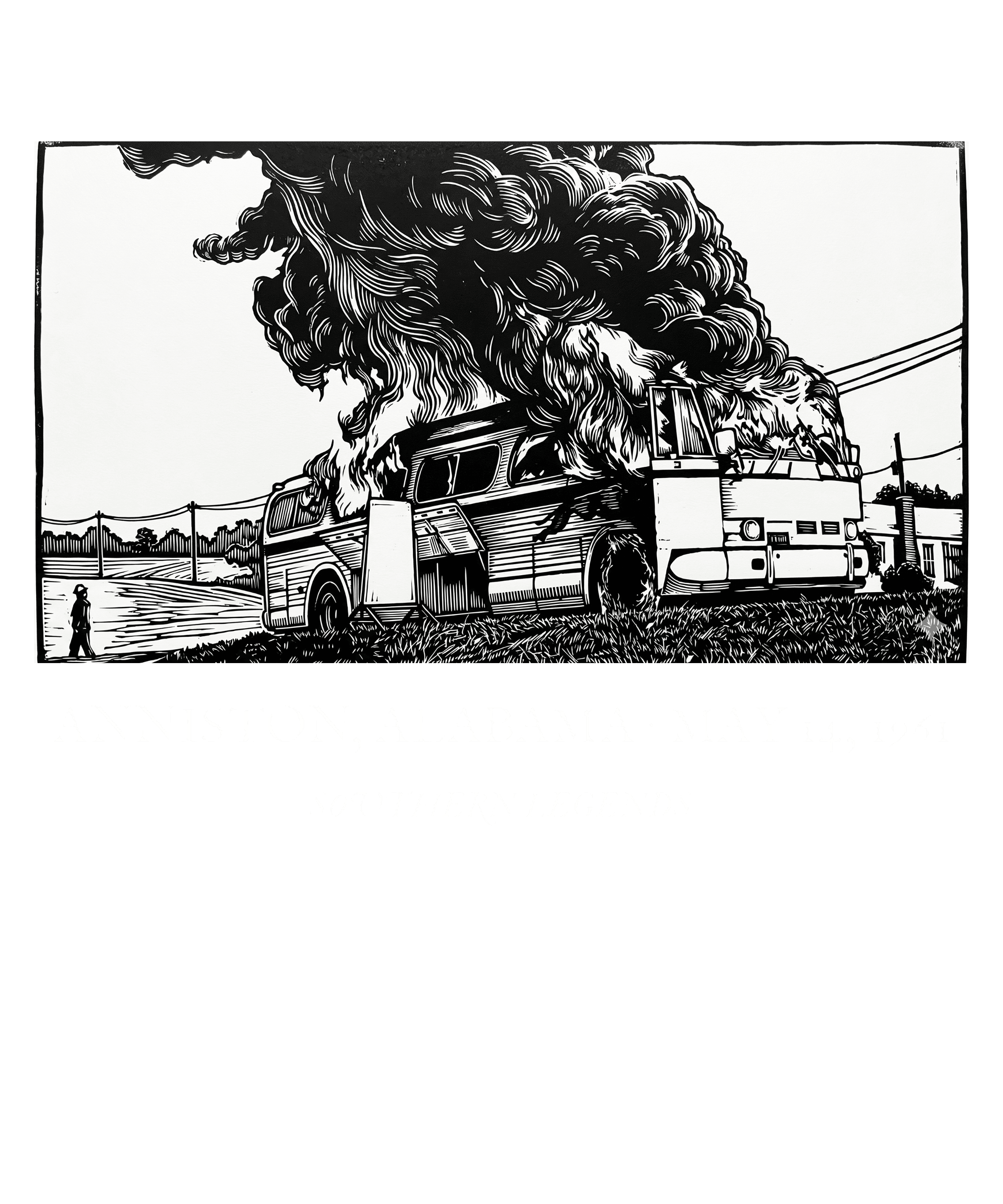 Freedom Riders — Anniston, 1961 back