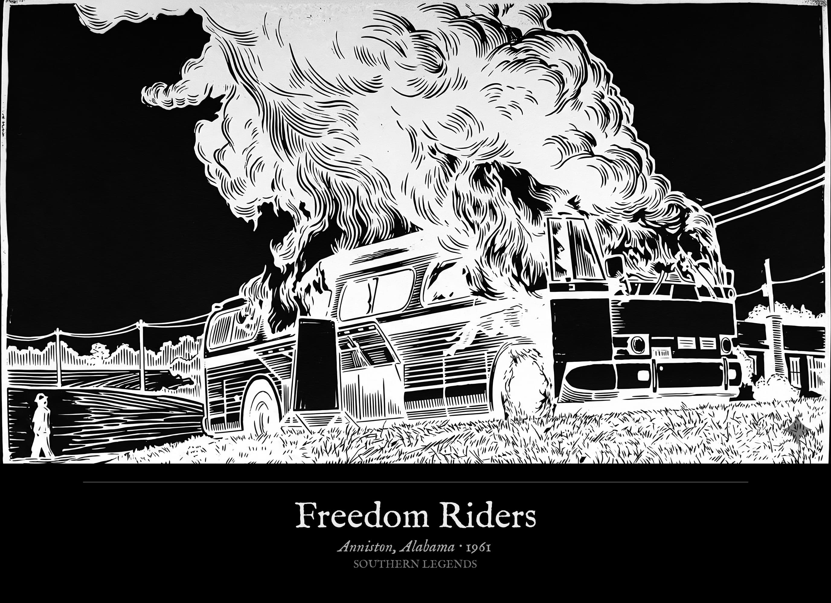 Freedom Riders — Anniston, 1961