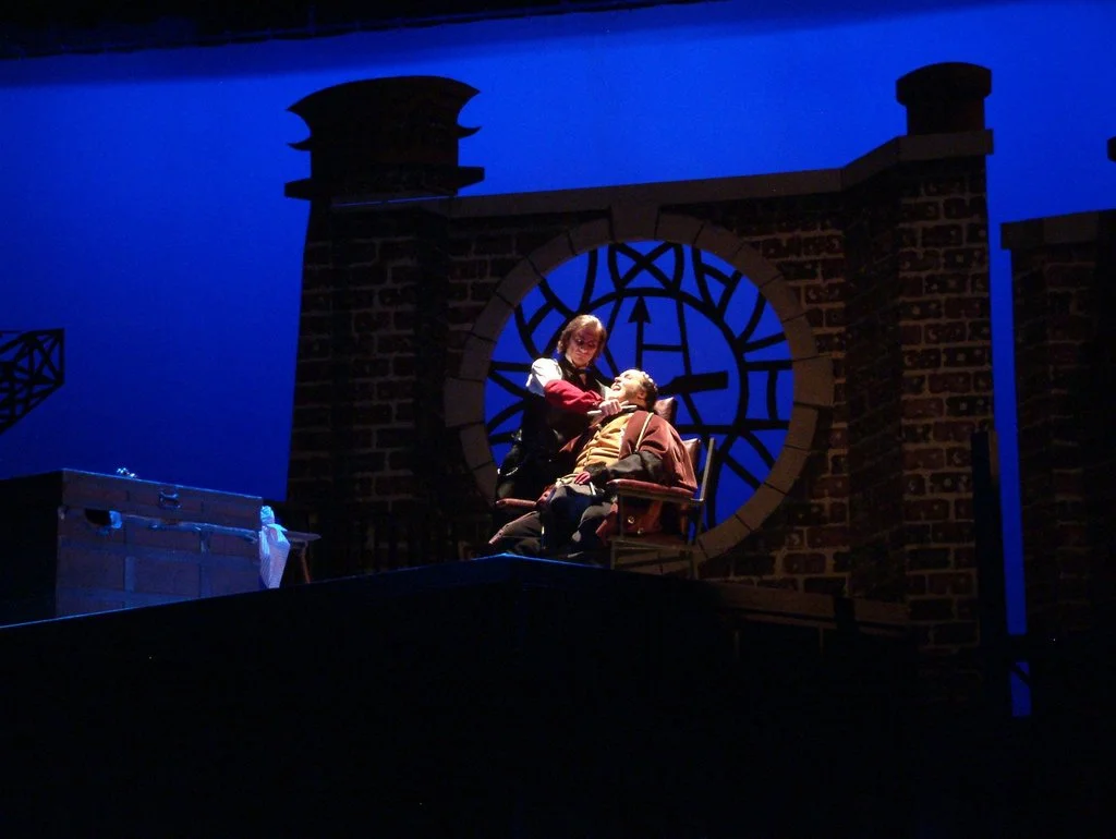 Sweeney Todd production photo, Jacksonville State University 2008