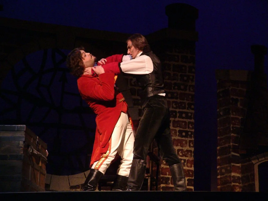 Sweeney Todd production photo, Jacksonville State University 2008