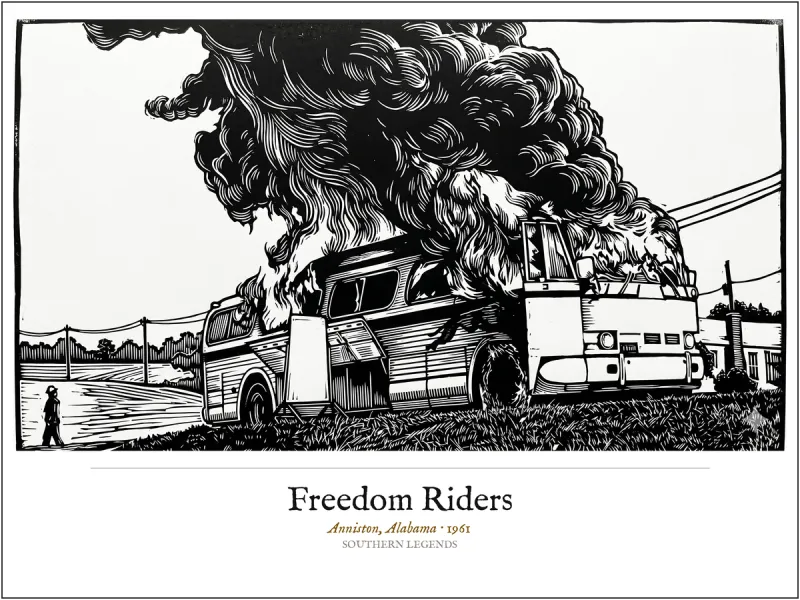Southern Legends Stickers